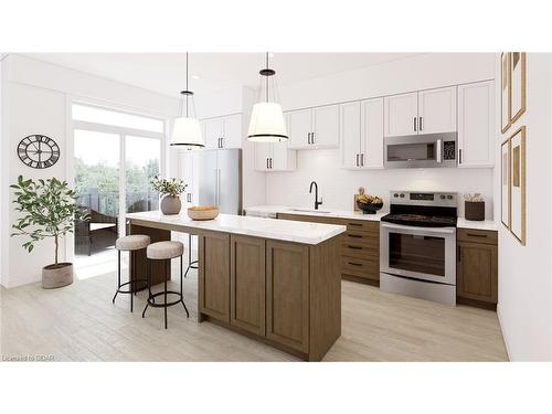 B120-824 Woolwich Street, Guelph, ON - Indoor Photo Showing Kitchen With Stainless Steel Kitchen With Upgraded Kitchen