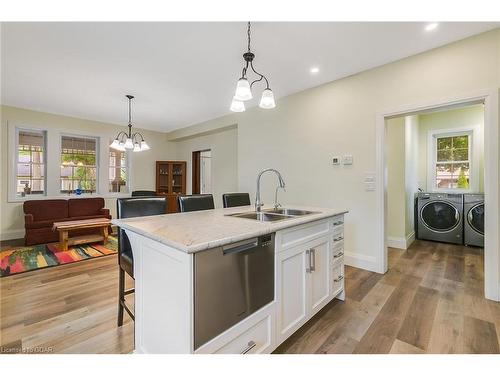 125 Richardson Street, Rockwood, ON - Indoor Photo Showing Kitchen With Double Sink