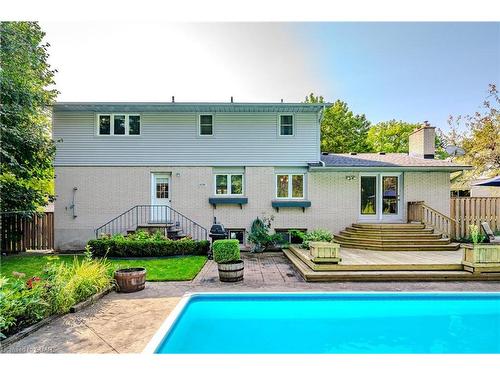 79 Lyon Avenue, Guelph, ON - Outdoor With In Ground Pool With Deck Patio Veranda