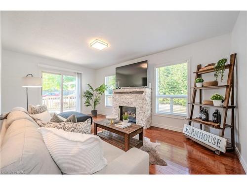 153 Starwood Drive, Guelph, ON - Indoor Photo Showing Living Room With Fireplace