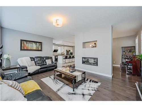 121 Lovett Lane, Guelph, ON - Indoor Photo Showing Living Room With Fireplace