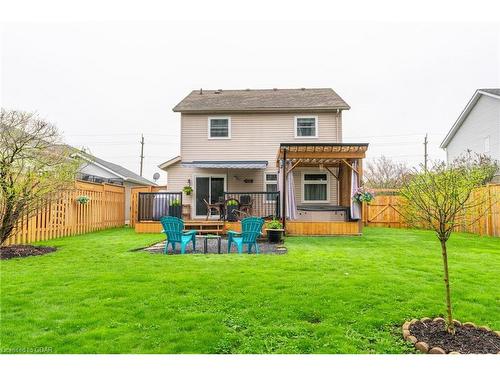 848 Scotland Street, Fergus, ON - Outdoor With Deck Patio Veranda With Backyard With Exterior