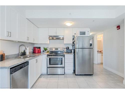 304-64 Frederick Drive, Guelph, ON - Indoor Photo Showing Kitchen With Stainless Steel Kitchen With Double Sink