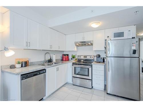 304-64 Frederick Drive, Guelph, ON - Indoor Photo Showing Kitchen With Stainless Steel Kitchen With Double Sink