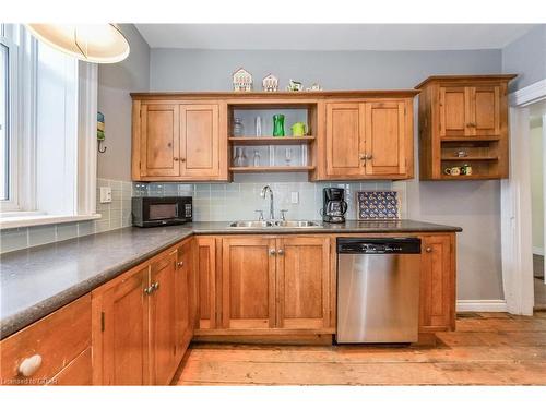 6783 Gerrie Road, Elora, ON - Indoor Photo Showing Kitchen With Double Sink