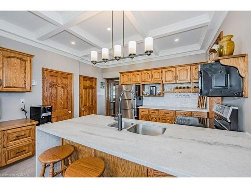 8108 Wellington Rd 22, Centre Wellington, ON - Indoor Photo Showing Kitchen With Double Sink