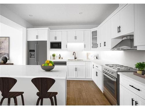 249 Schmidt Drive, Arthur, ON - Indoor Photo Showing Kitchen With Upgraded Kitchen