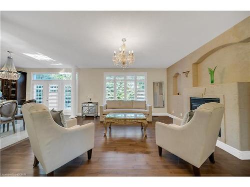 31 Lois Lane, Guelph, ON - Indoor Photo Showing Living Room With Fireplace