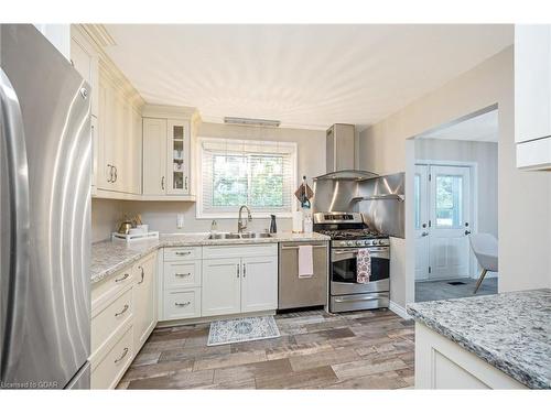 257 Brady Street, Rockwood, ON - Indoor Photo Showing Kitchen With Stainless Steel Kitchen