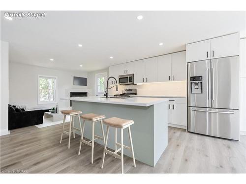 330 William Street, Mount Forest, ON - Indoor Photo Showing Kitchen With Stainless Steel Kitchen With Upgraded Kitchen