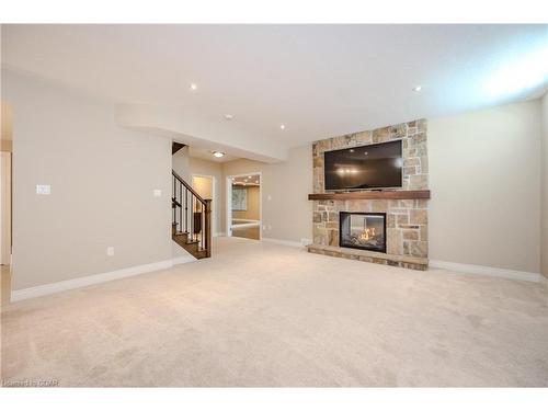 8 Paddison Court, Guelph, ON - Indoor Photo Showing Living Room With Fireplace