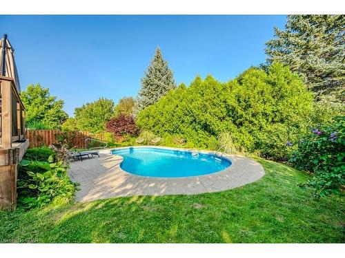 21 Kortright Road E, Guelph, ON - Outdoor With In Ground Pool With Backyard