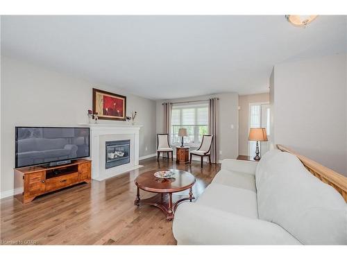 949 Gzowski Street, Fergus, ON - Indoor Photo Showing Living Room With Fireplace