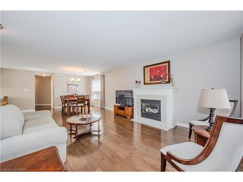 949 Gzowski Street, Fergus, ON - Indoor Photo Showing Living Room With Fireplace