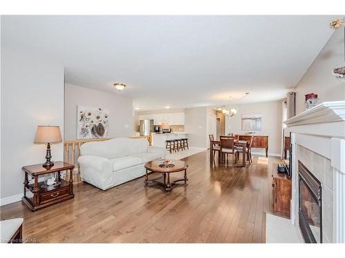 949 Gzowski Street, Fergus, ON - Indoor Photo Showing Living Room With Fireplace