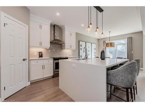 27 Spachman Street, Kitchener, ON - Indoor Photo Showing Kitchen With Upgraded Kitchen