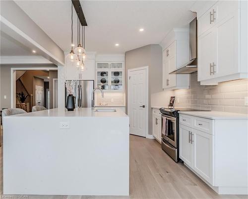 27 Spachman Street, Kitchener, ON - Indoor Photo Showing Kitchen With Upgraded Kitchen