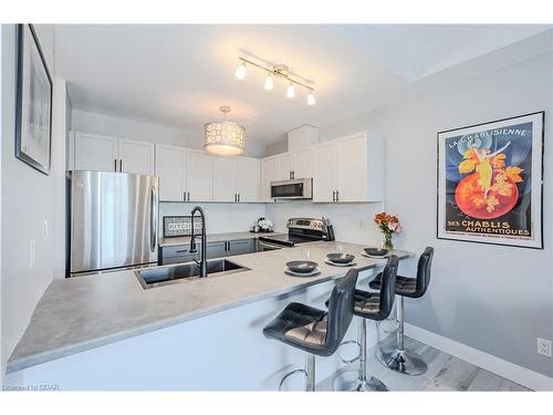 108-2 Colonial Drive, Guelph, ON - Indoor Photo Showing Kitchen With Stainless Steel Kitchen