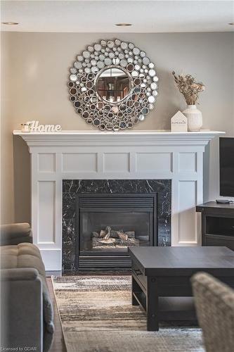 46 Cross Creek Boulevard, Guelph, ON - Indoor Photo Showing Living Room With Fireplace