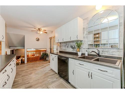 255 Camille Crescent, Waterloo, ON - Indoor Photo Showing Kitchen With Double Sink