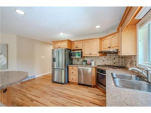 7 Whitetail Court, Guelph, ON - Indoor Photo Showing Kitchen With Double Sink