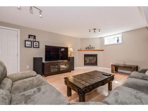 101 Thomas Boulevard, Elora, ON - Indoor Photo Showing Living Room With Fireplace