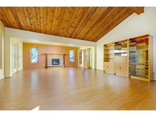 5807 Sixth Line, Erin, ON - Indoor Photo Showing Living Room With Fireplace