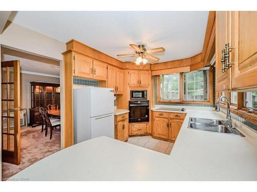 6 Mcelderry Road, Guelph, ON - Indoor Photo Showing Kitchen With Double Sink