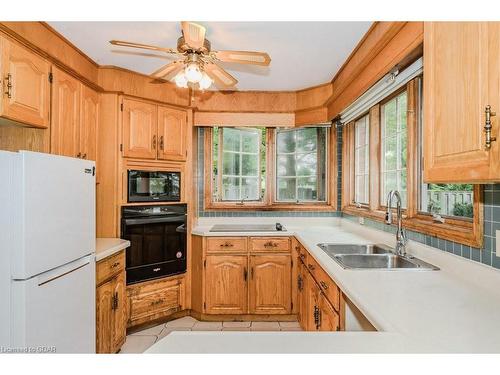 6 Mcelderry Road, Guelph, ON - Indoor Photo Showing Kitchen With Double Sink