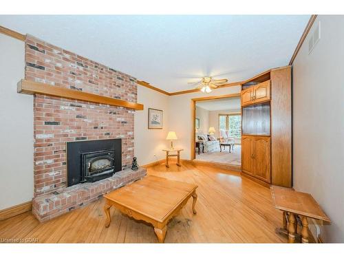 6 Mcelderry Road, Guelph, ON - Indoor Photo Showing Living Room With Fireplace