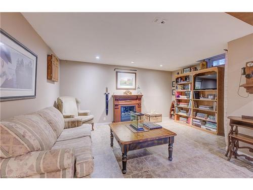 631 Holman Crescent, Fergus, ON - Indoor With Fireplace