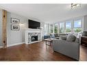 255 Gowrie Street S, Fergus, ON  - Indoor Photo Showing Living Room With Fireplace 