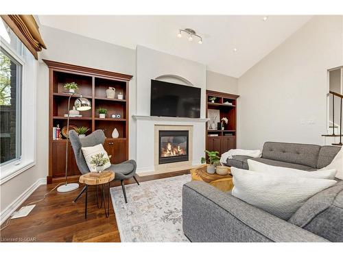 265 Millview Court, Rockwood, ON - Indoor Photo Showing Living Room With Fireplace