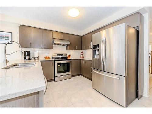 61 Aberdeen Street, Fergus, ON - Indoor Photo Showing Kitchen With Double Sink