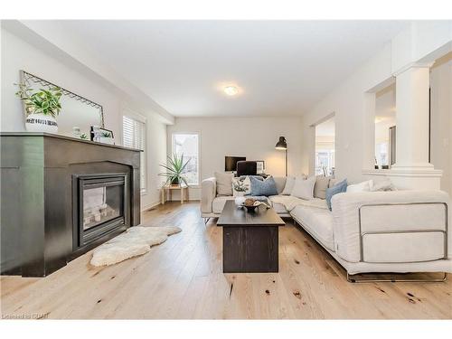 61 Aberdeen Street, Fergus, ON - Indoor Photo Showing Living Room With Fireplace