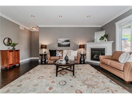 970 Reserve Avenue S, Listowel, ON - Indoor Photo Showing Living Room With Fireplace