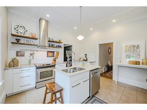 35-37 Powell Street W, Guelph, ON - Indoor Photo Showing Kitchen With Double Sink