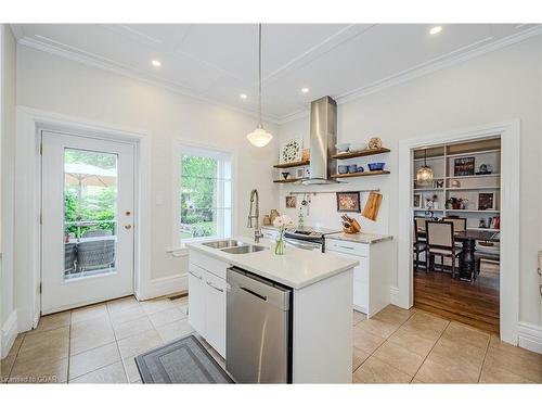 35-37 Powell Street W, Guelph, ON - Indoor Photo Showing Kitchen With Double Sink