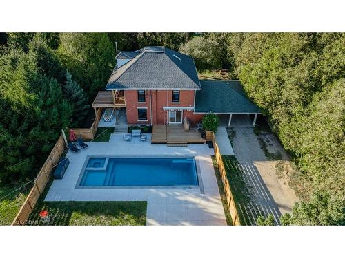 5161 Jones Baseline Road, Guelph, ON - Outdoor With In Ground Pool