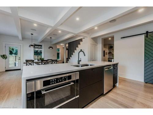 5161 Jones Baseline Road, Guelph, ON - Indoor Photo Showing Kitchen With Double Sink