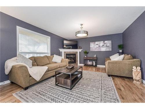 503 Victoria Street, Elora, ON - Indoor Photo Showing Living Room With Fireplace