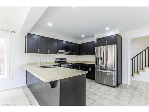 7 Goldenview Drive, Guelph, ON - Indoor Photo Showing Kitchen With Double Sink