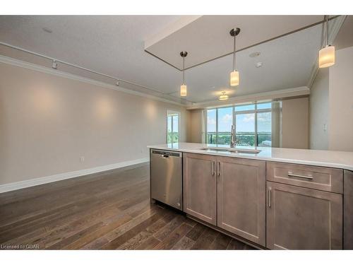 1305-150 Wellington Street E, Guelph, ON - Indoor Photo Showing Kitchen With Double Sink