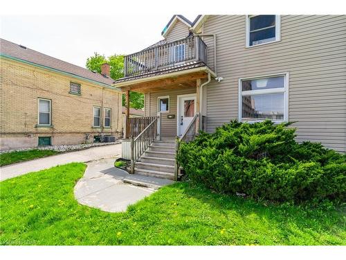 15 Charles Street E, Kitchener, ON - Outdoor With Balcony