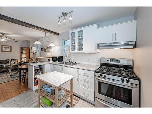 38 Huron Street, Guelph, ON - Indoor Photo Showing Kitchen With Double Sink