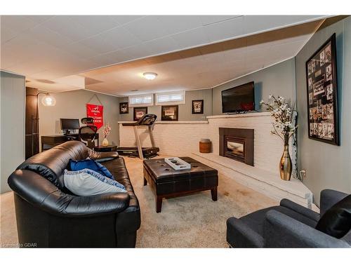 4 Canary Court, Elmira, ON - Indoor With Fireplace