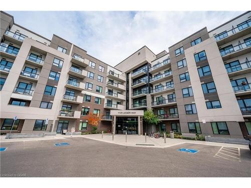 304-1105 Leger Way, Milton, ON - Outdoor With Balcony With Facade