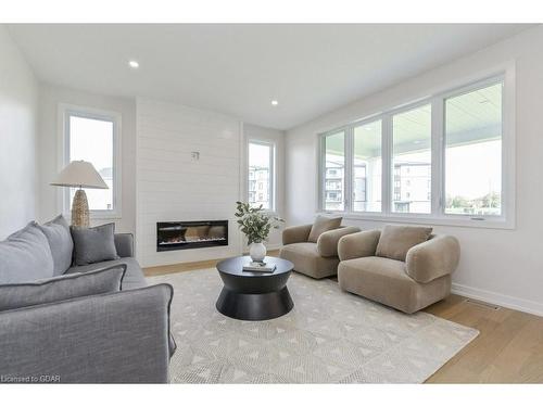 161 Jack'S Way, Mount Forest, ON - Indoor Photo Showing Living Room With Fireplace