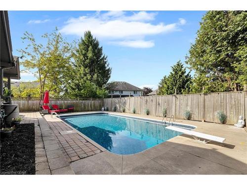 11 Tanager Drive, Guelph, ON - Outdoor With In Ground Pool With Deck Patio Veranda With Backyard