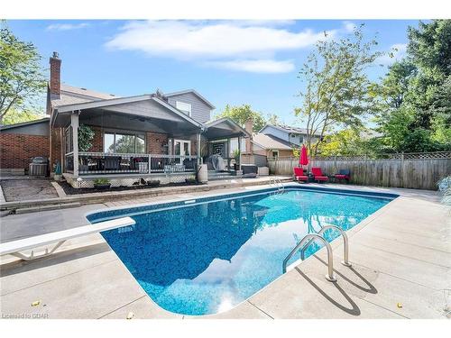 11 Tanager Drive, Guelph, ON - Outdoor With In Ground Pool With Deck Patio Veranda